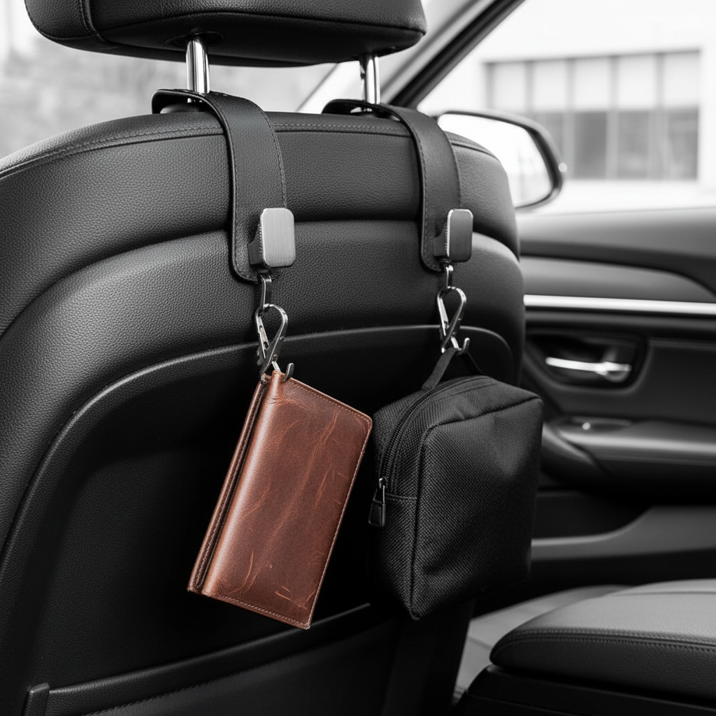 Car Seat Back Organizer - In Use