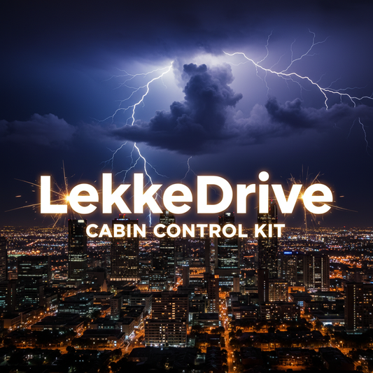 LekkeDrive Cabin Control Kit - Johannesburg skyline electric storm